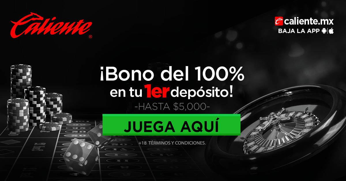 Casino Caliente Online ᐈ ¡Obtén hasta $5000 MXN de Bono!